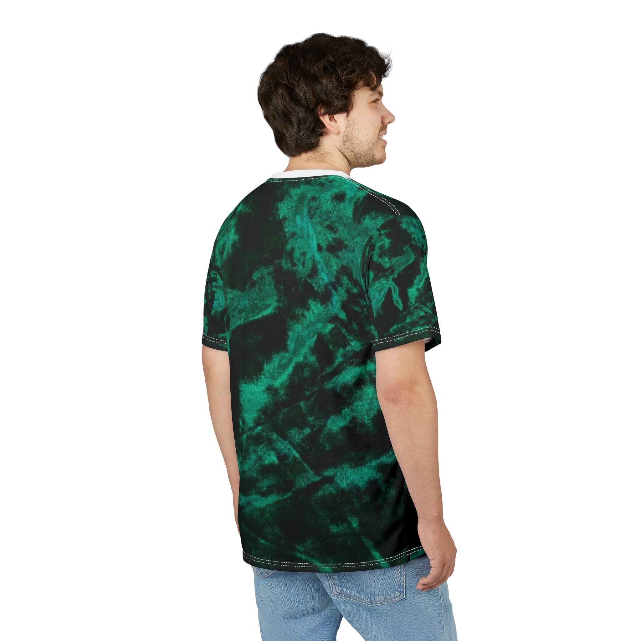 Tie-Dye Green Marble Tee