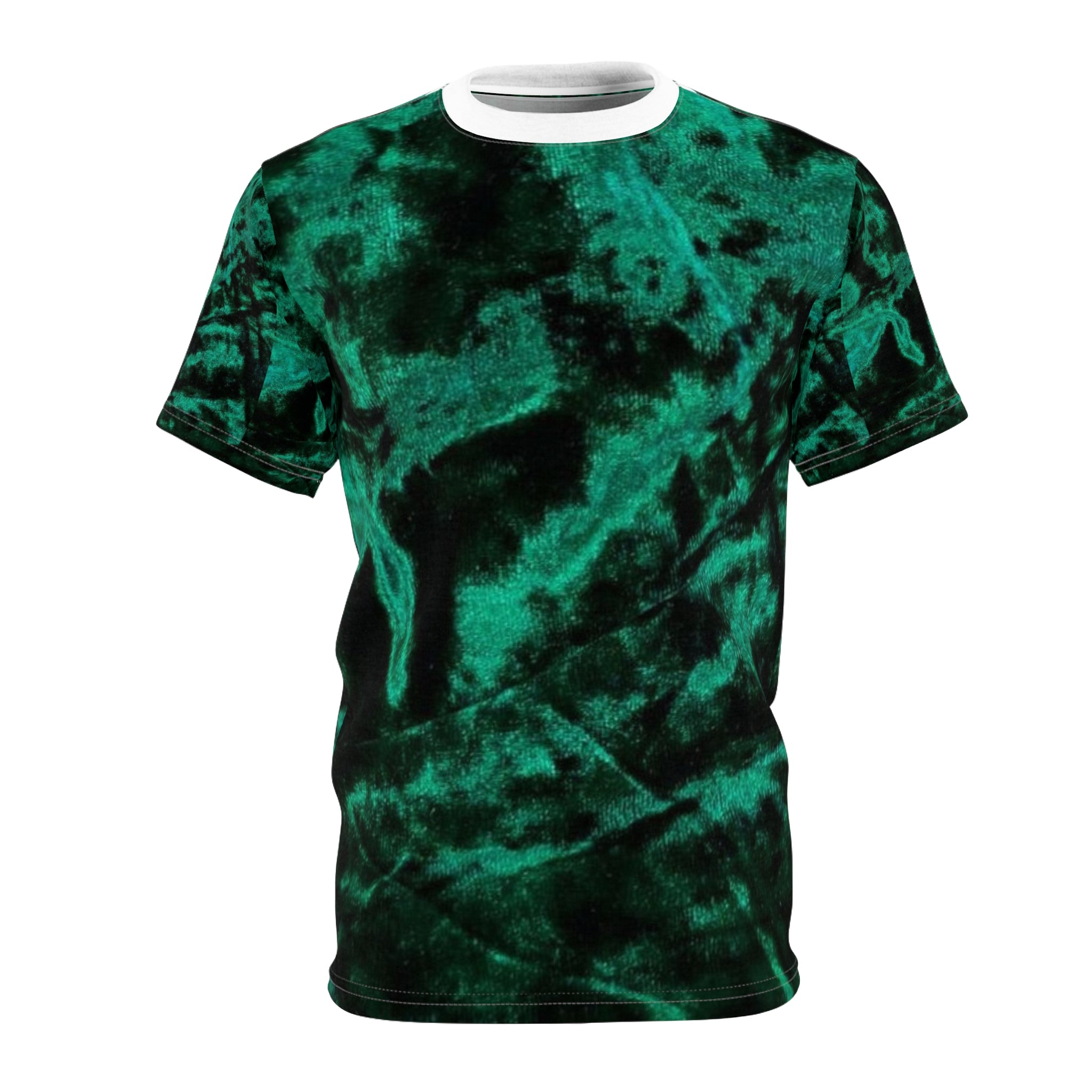 Tie-Dye Green Marble Tee
