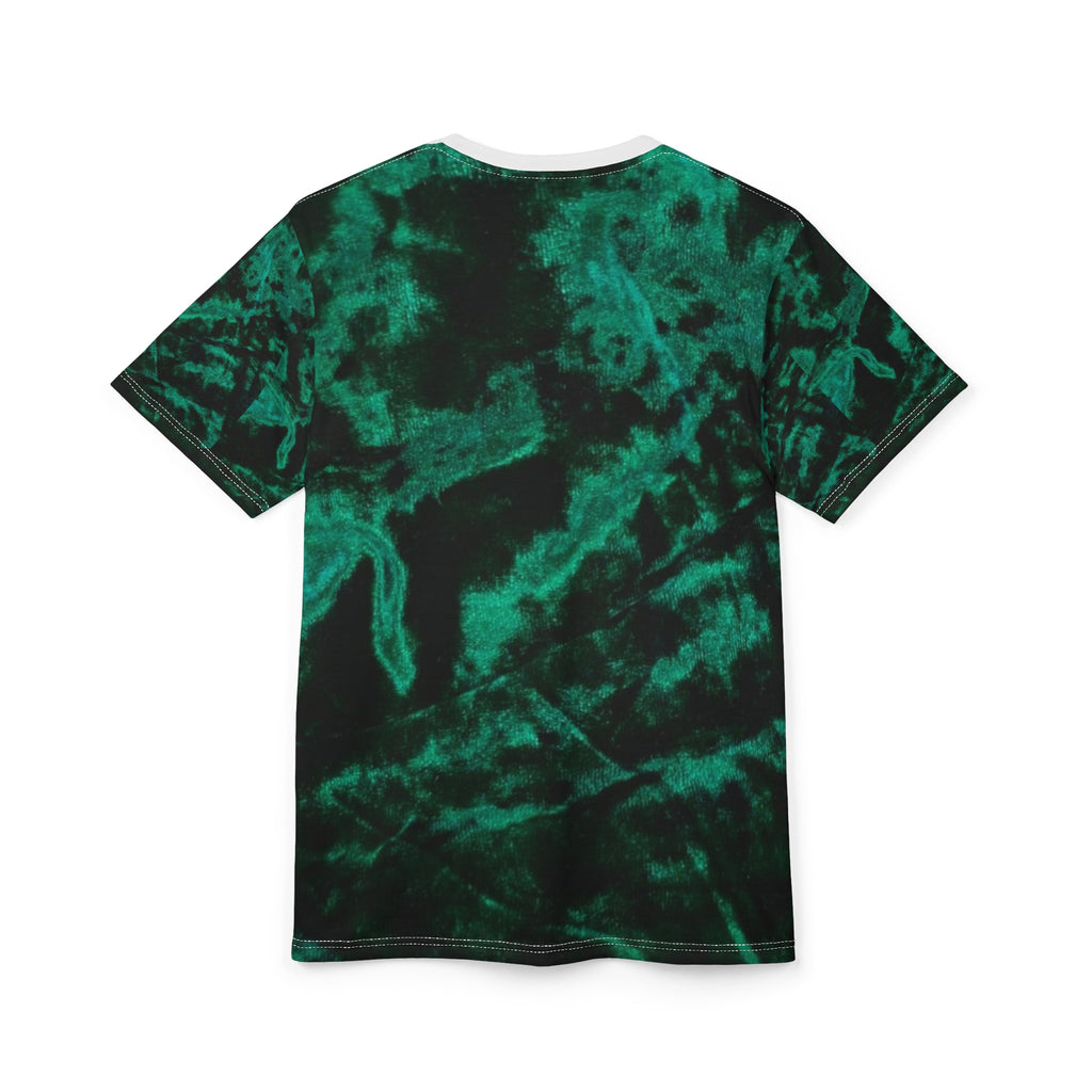 Tie-Dye Green Marble Tee