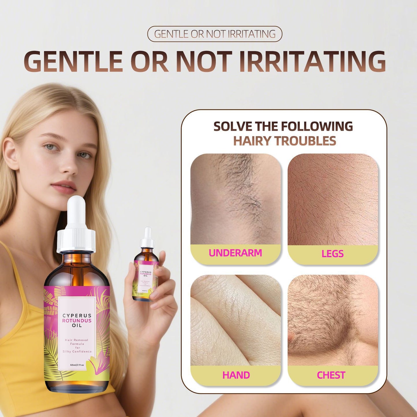 SilkDrop Hair Removal Oil