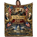 Declaration of Independence 250th Anniversary Blanket