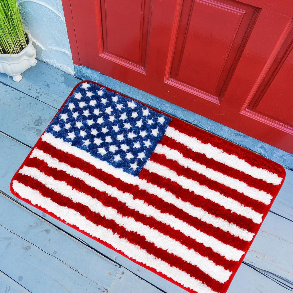 American Style Patriotic Floor Mat
