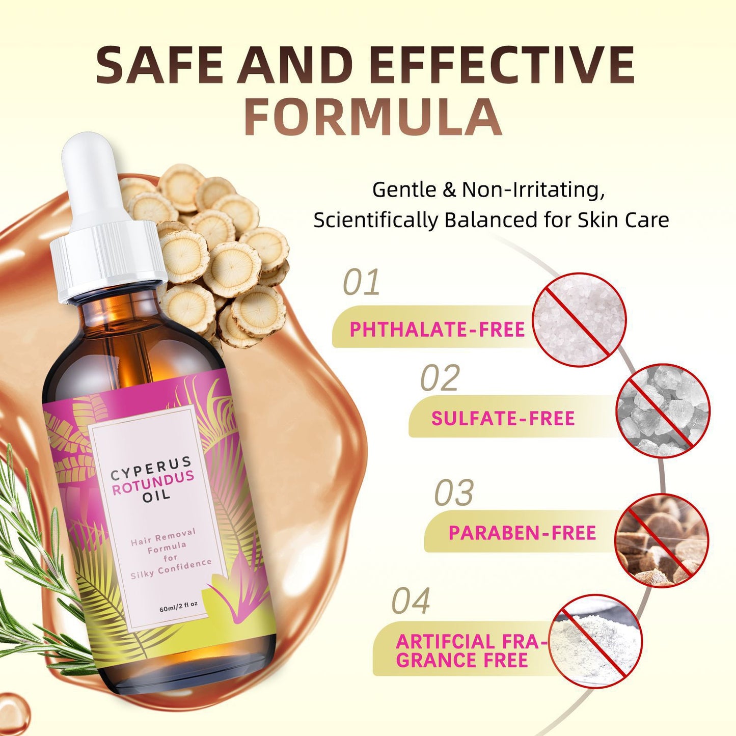 SilkDrop Hair Removal Oil